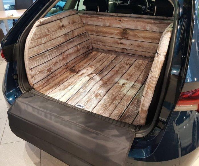 AUUU Zabudowa bagażnika samochodu DECHA JAK SIĘ PATRZY (również w innych wzorach graficznych)