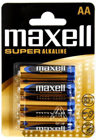 Maxell Bateria Super AA / R6 4 szt.