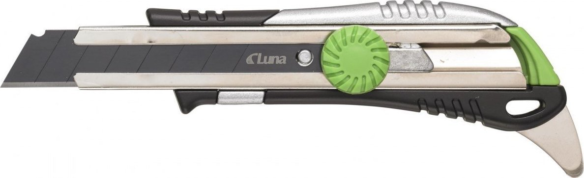 Luna Nóż z odłamywanym ostrzem i hakiem do wykładzin L18