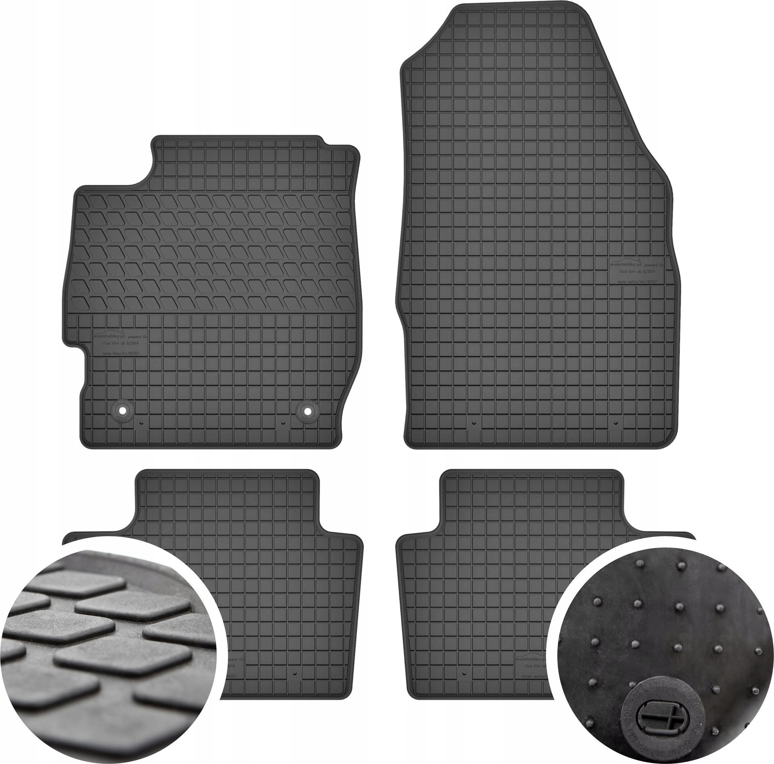 GeyerHosaja Dywaniki gumowe do Ford KA+