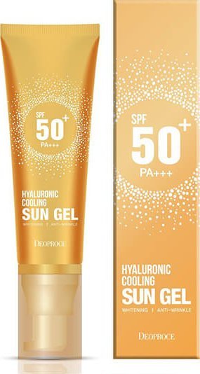 Deoproce Krem przeciwsłoneczny z kwasem hialuronowym SPF50 Deoproce 50g