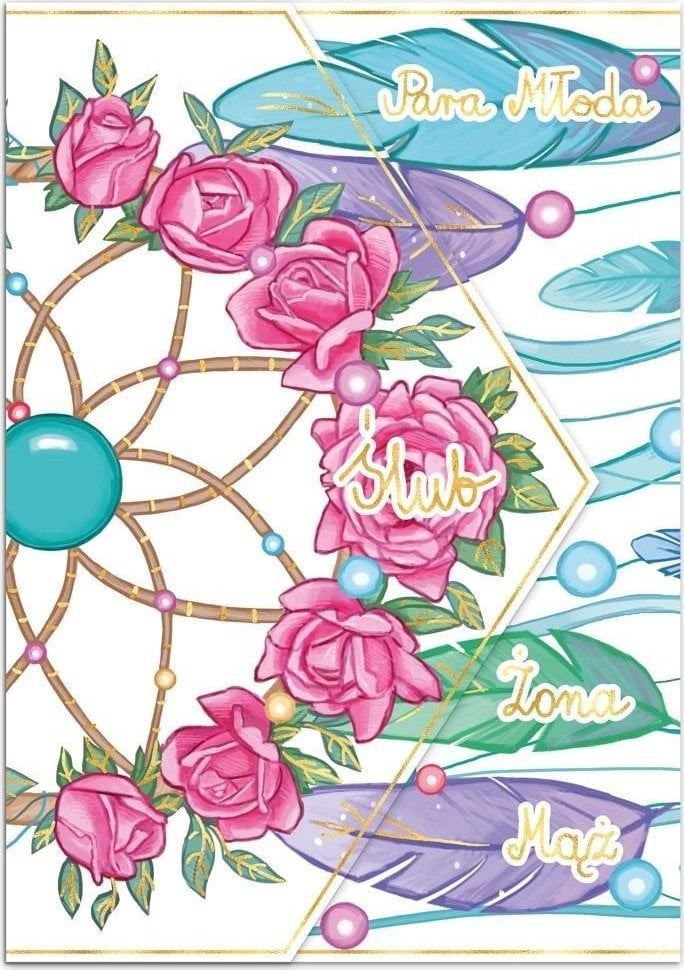 Teka Karnet A5 ¶lub łapacz snów pionowy z kieszonk±