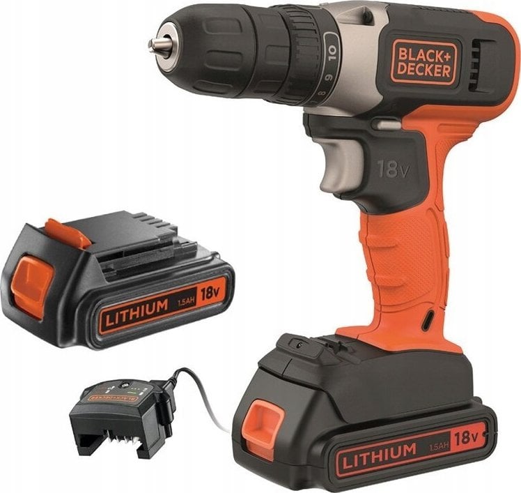 Stanley BCD001C2-QW 18V DD 2x1.5Ah Batteries 400mA Carton