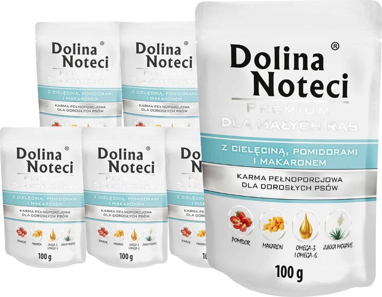 Dolina Noteci Premium z cielęciną i pomidorami 10x100g