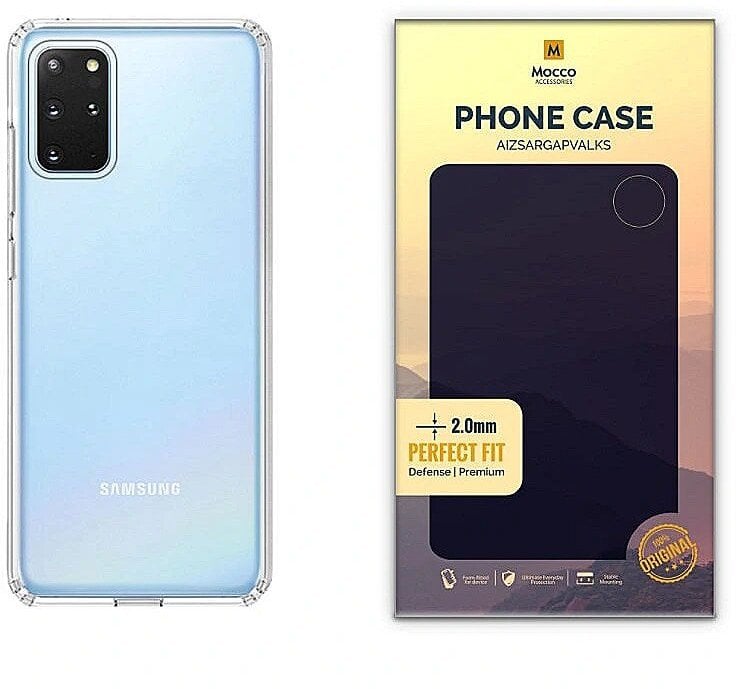 Mocco Original Clear Case 2mm Silicone Case for Samsung Galaxy S20 Plus Transparent (EU Blister)