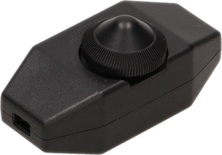 Orno Ściemniacz nakablowy max. 80W czarny (OR-AE-1393/B)