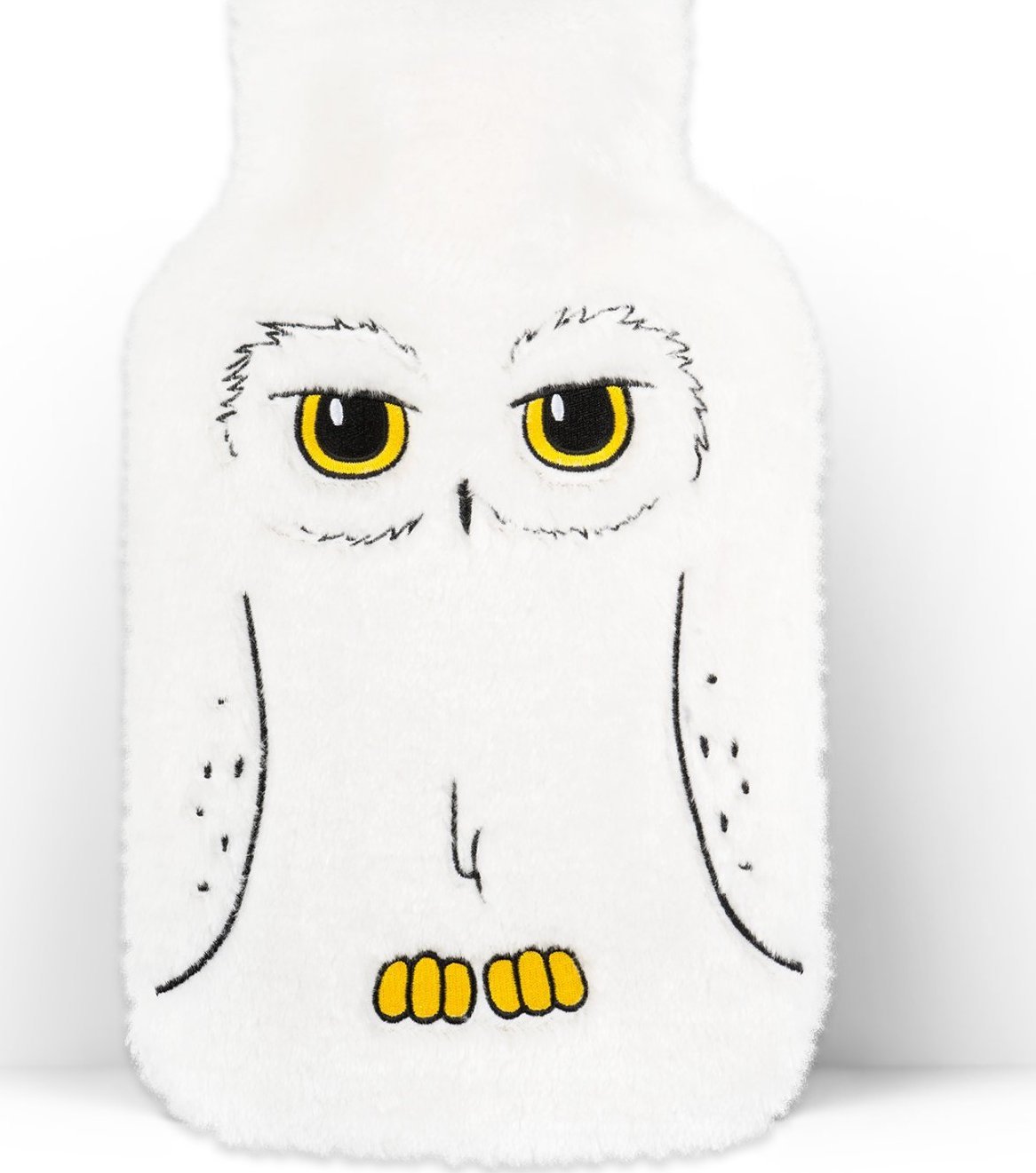Soxo Termofor duży biały 1,8l SOXO w miękkim pokrowcu Harry Potter sowa