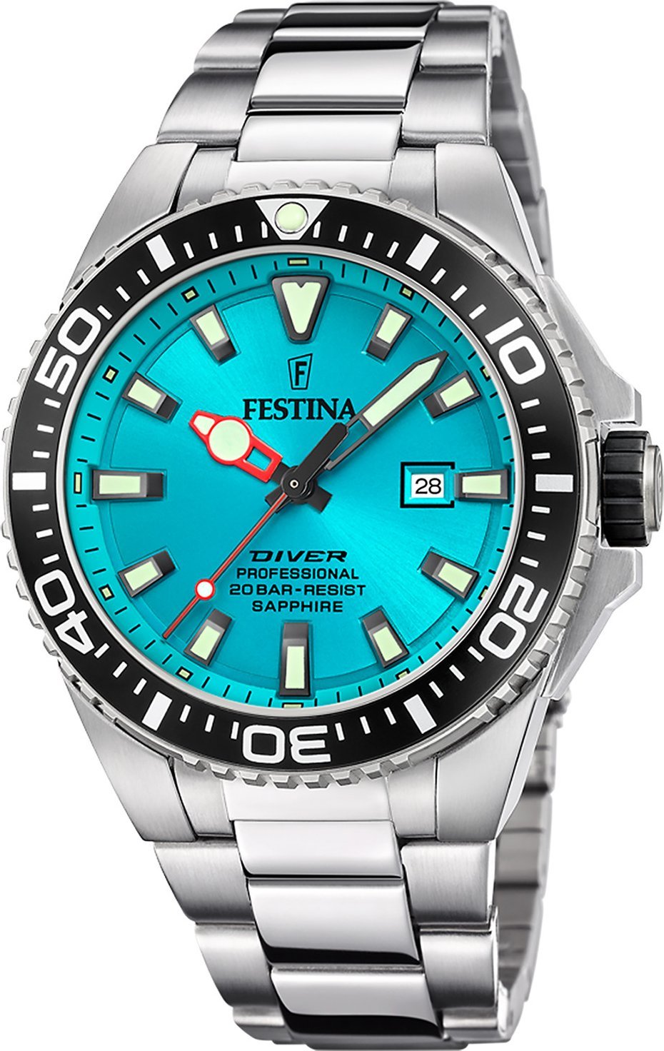 Zegarek Festina Zegarek męski Festina F20663-5 srebrny