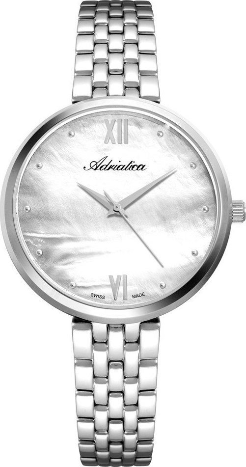 Zegarek Adriatica Zegarek damski Adriatica A3760.518FQ srebrny