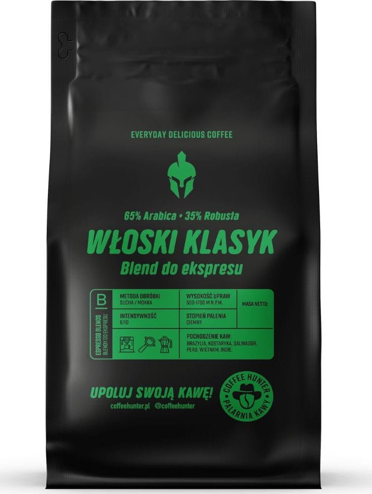Kawa ziarnista Coffee Hunter Włoski Klasyk 1 kg