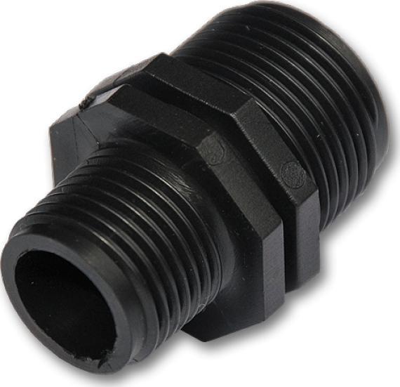 Bradas Łącznik gwint zewnętrzny 3/4" z redukcją na gwint zewnętrzny 1" 8581