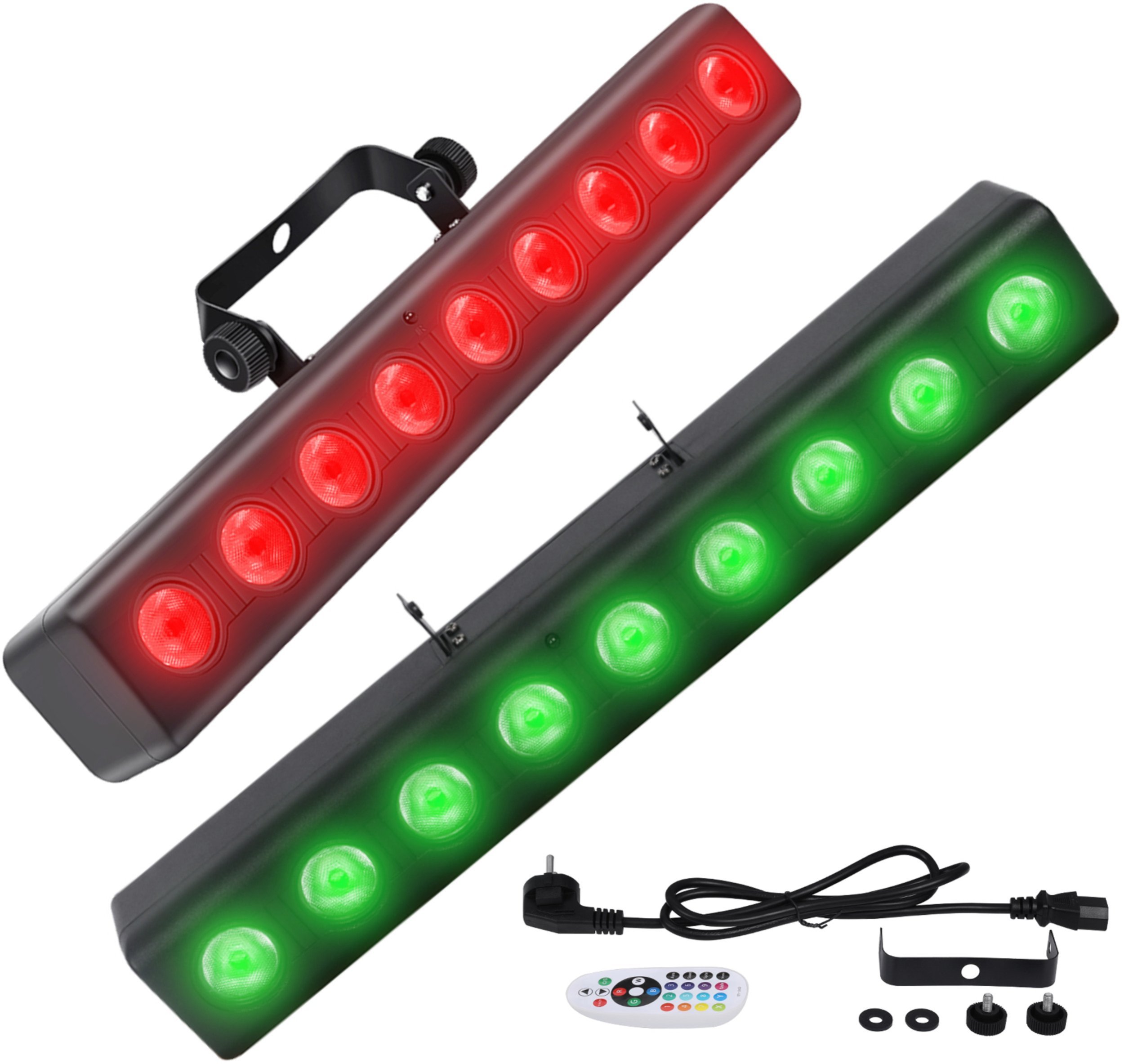 Naświetlacz LIGHT4ME DECO BAR 8 RGBW listwa oświetleniowa wall washer 9x4W LED pilot bezprzewodowy