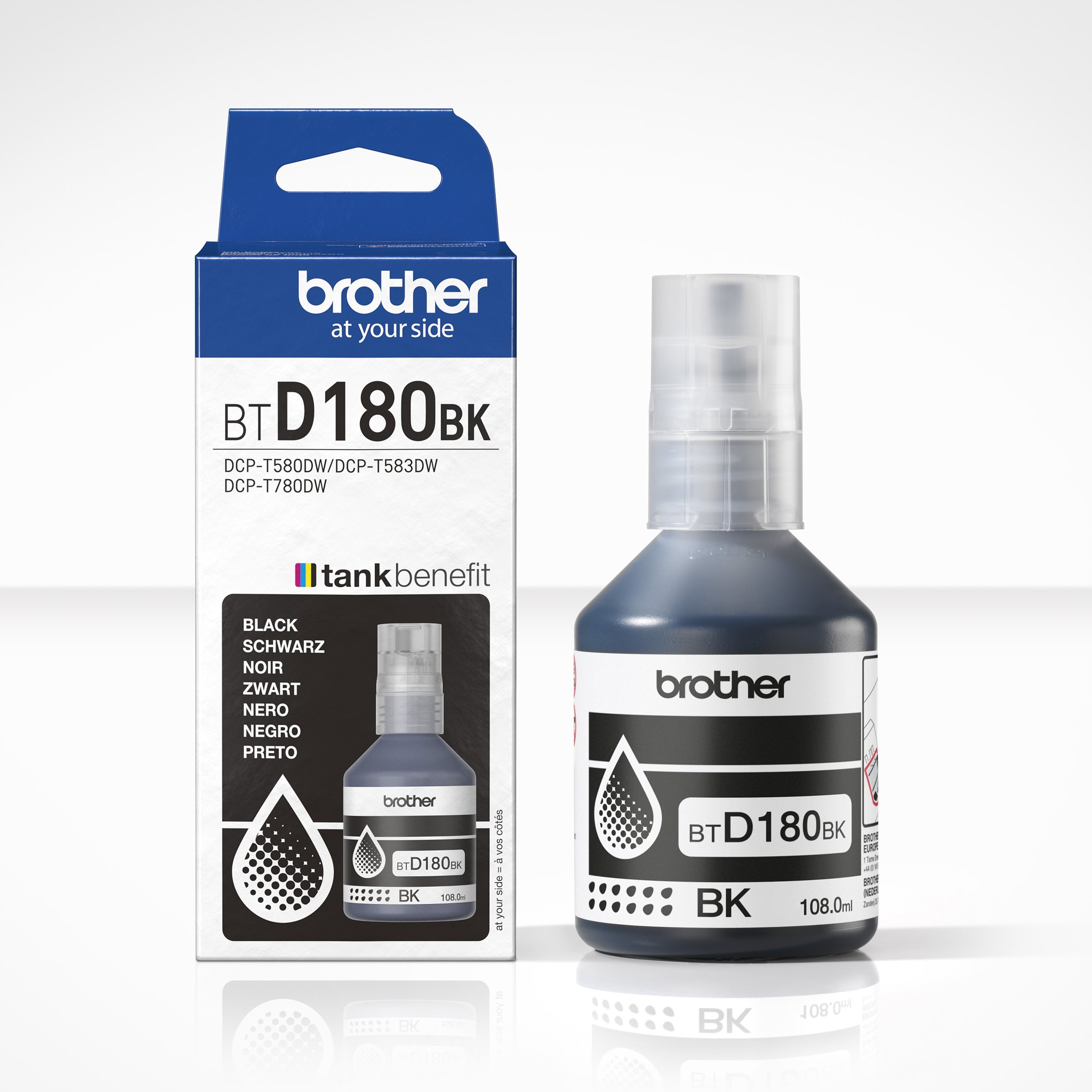 Brother BTD180BK | Ink Bottle | Black