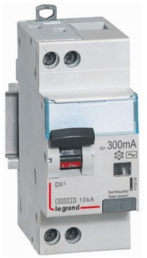 Legrand Wyłącznik różnicowo-nadprądowy 2P 10A C 0,03A typ A P312 DX3 (411059)
