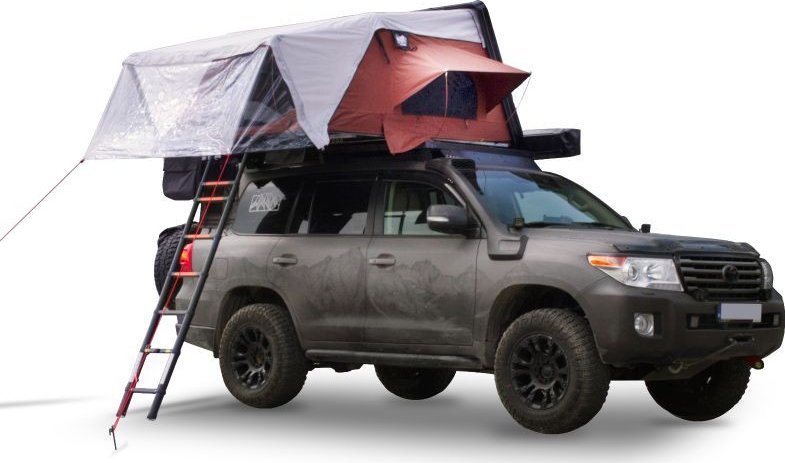 Namiot turystyczny Offlander OFFLANDER OSŁONA WEJŚCIA DO NAMIOTU DACHOWEGO FOLD 2