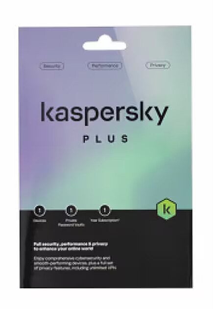 Kaspersky Plus Basic License 1 Year 1 Device 5056244920982