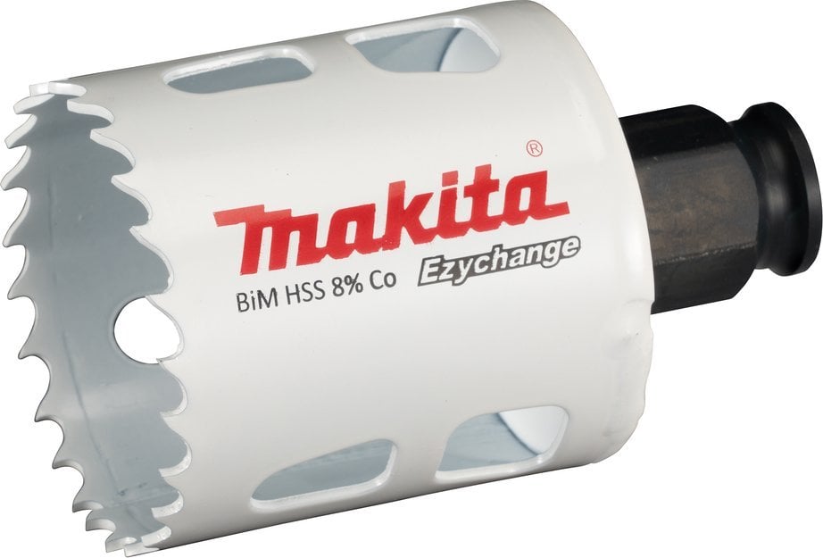 Makita MAKITA OTWORNICA BIM HSS-Co 8% 46mm EZYCHANGE METAL, STAL, ALU, DREWNO, PVC