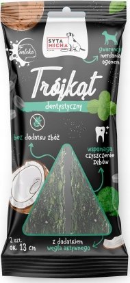Syta Micha SYTA MICHA - Trójkąt dentystyczny - przysmak dla psa - 13cm 2szt