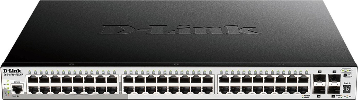 Switch D-Link DGS-1510-52XMP/E