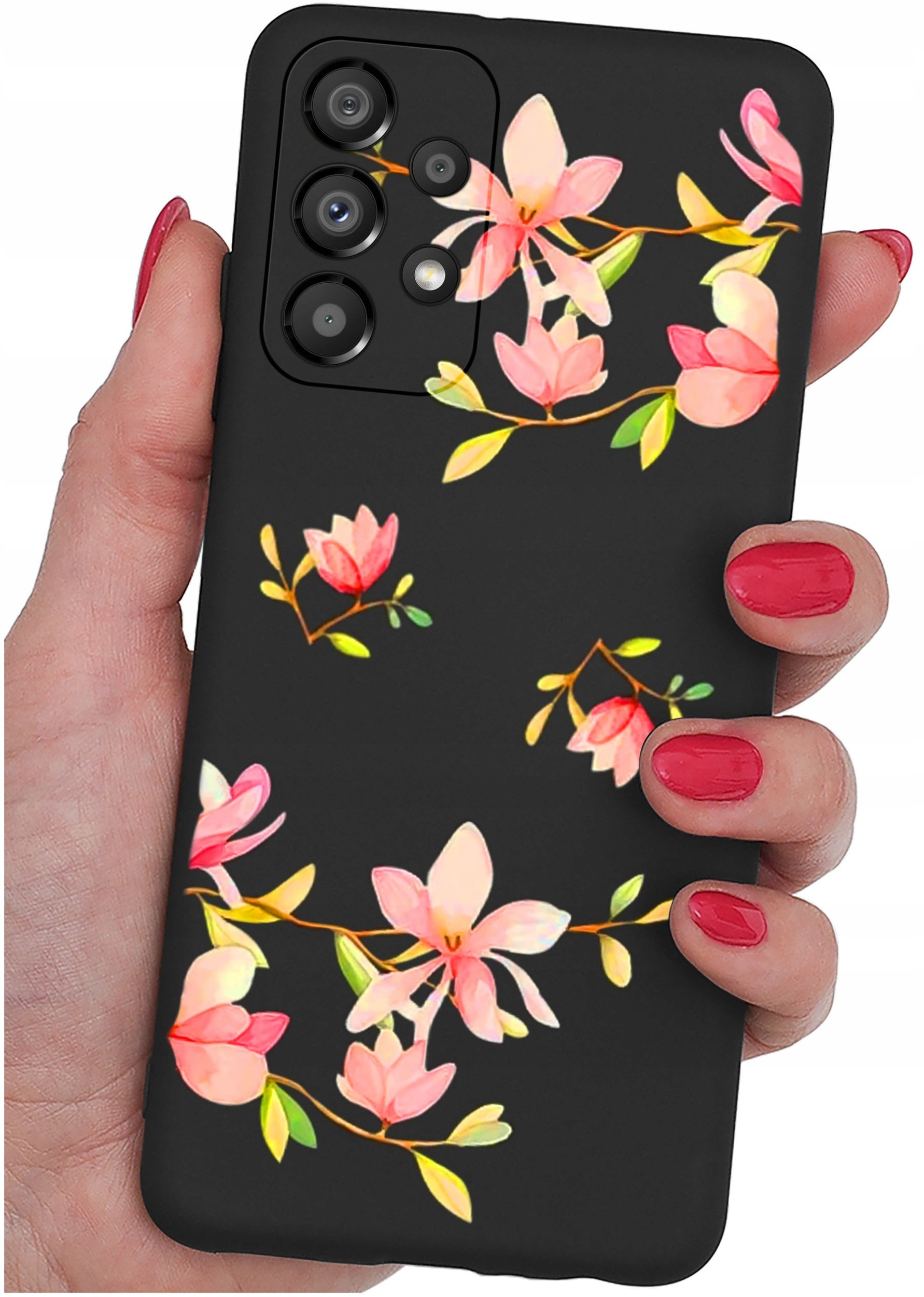 Etui do Samsung Galaxy A33 5G WZORY |SILIKONOWE MATT CASE + SZKŁO 9H