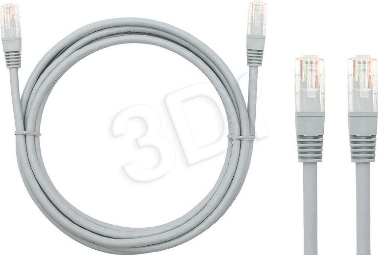 Blow Przyłącze Patchcord Prosty UTP 1,0m, Szary (2755#)