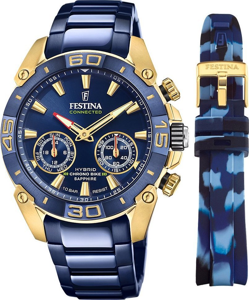 Zegarek Festina Zegarek męski Festina F20547-1 niebieski