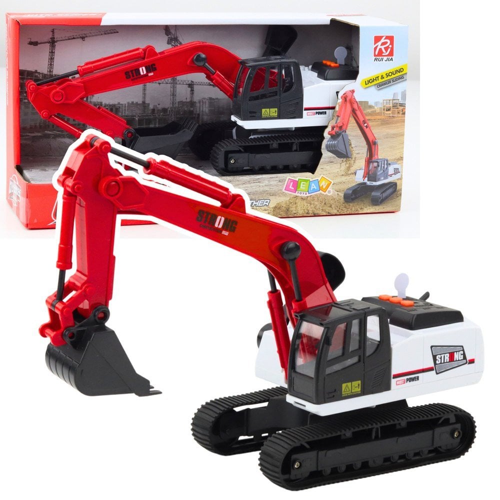 Koparka Gąsienicowa Ruchoma Łyżka Obrotowa Kabina 360° 1:14