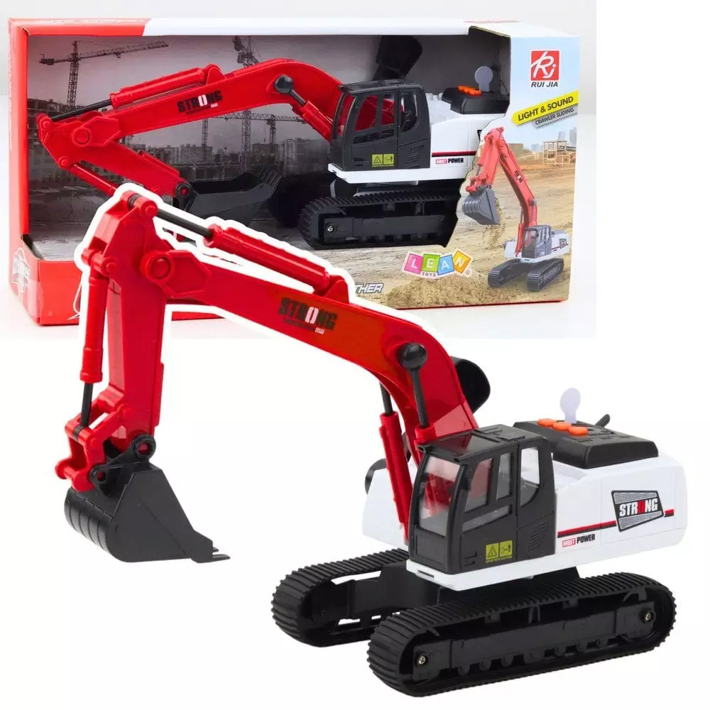 Koparka Gąsienicowa Ruchoma Łyżka Obrotowa Kabina 360° 1:14