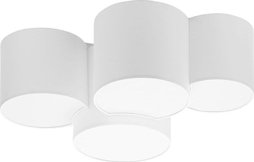 Lampa sufitowa TK Lighting Nowoczesny plafon biały TK Lighting MONA 3442