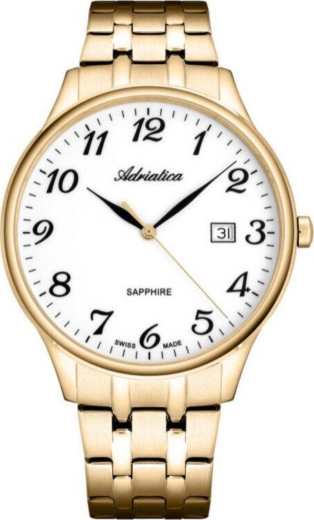 Zegarek Adriatica Zegarek Adriatica A1300.1123Q męski klasyczny szwajcarski .