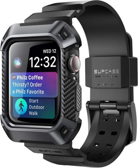 Supcase Pancerne etui Supcase Unicorn Beetle Pro do Apple Watch 4 44mm Black uniwersalny