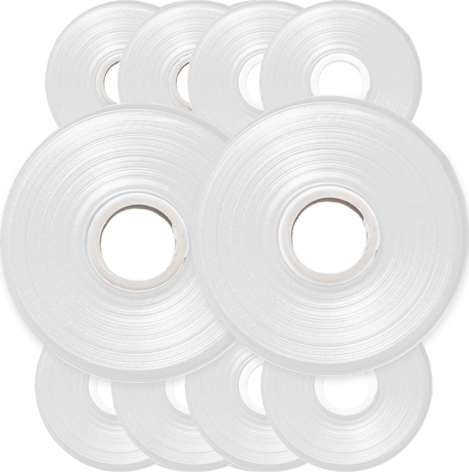 Zestaw 10x Taśma do zszywacza Heckermann HM-8105 Biała