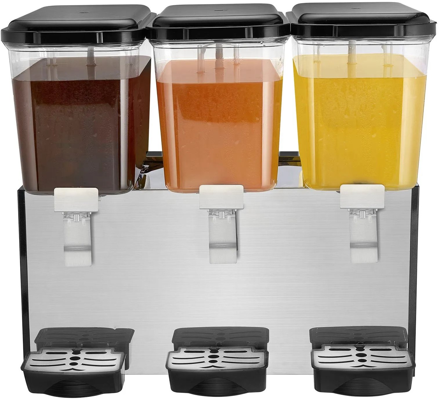 Dystrybutor do napojów 3x18 L stal chłodzenie 512 W restauracje i bary