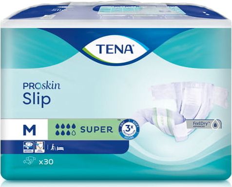 Essity Pieluchomajtki TENA Slip ProSkin Super M 30szt.