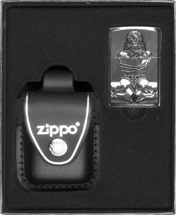 Zestaw ZIPPO Zapalniczka GIRL Prezentowy No3