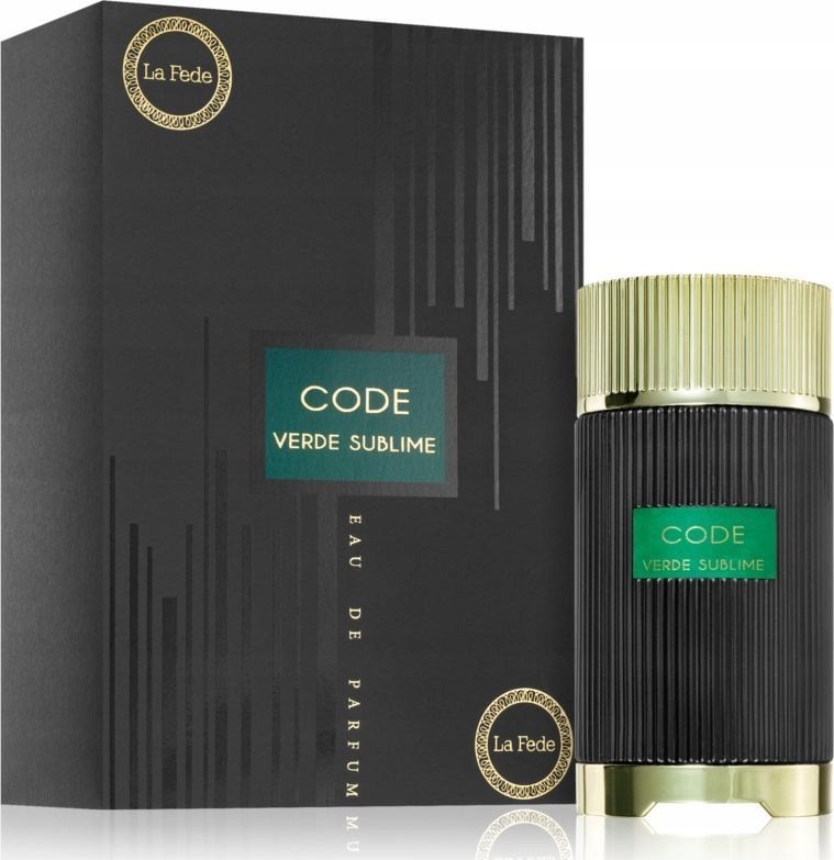 LA FEDE Code Verde Sublime EDP spray 100ml