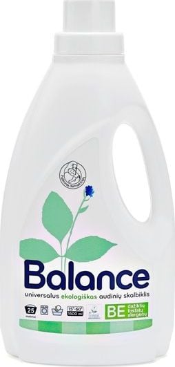 Płyn do płukania Balance BALANCE ekologiškas universalus skystas skalbiklis, 1,5 L