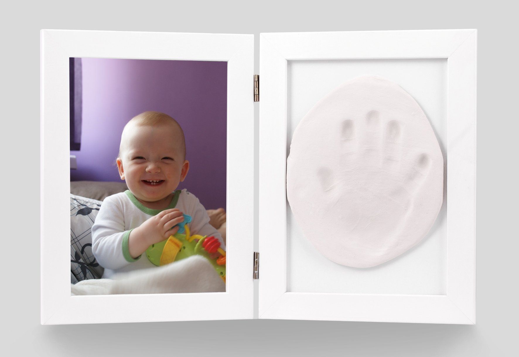 Ramka Baby HandPrint z gliną