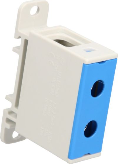 Incobex Złączka szynowa 1-torowa 50mm2 szara ZGX 1x50 niebieska wer2 ENE-00195