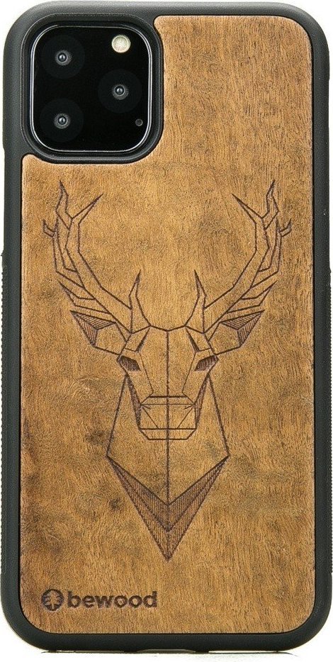 BeWood Drewniane Etui na iPhone 11 PRO JELEŃ IMBUIA