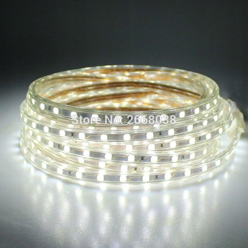 Taśma LED Taśma led dioda 5050 20mb 230V biała neutralna IP6