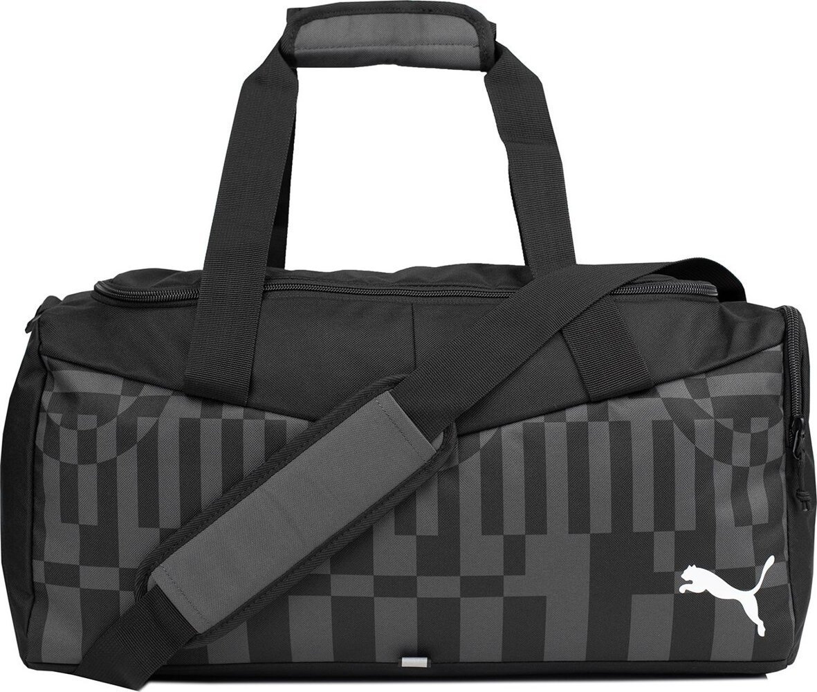 Puma Torba sportowa individualRISE Small szaro-czarna (79912 03)