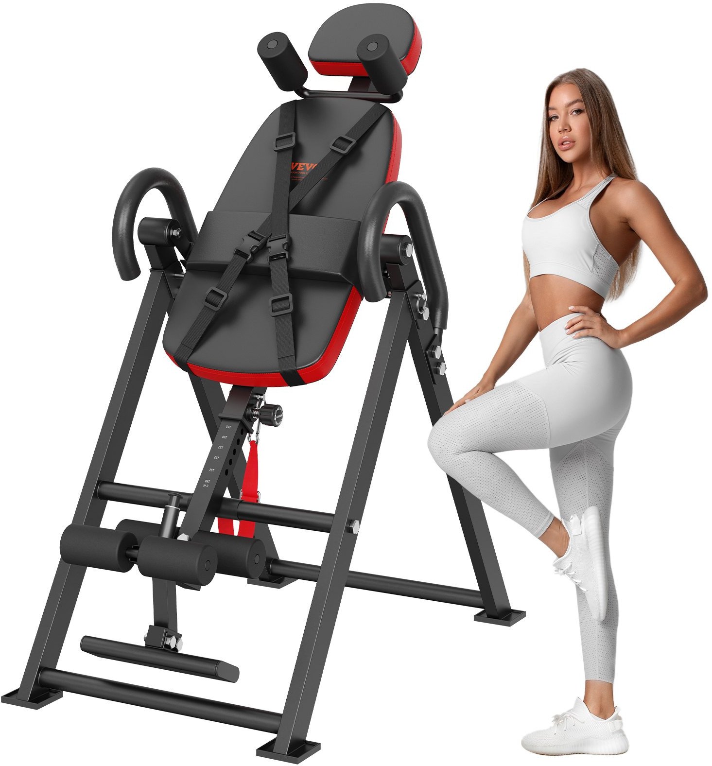 Ławka do ćwiczeń inwersyjnych składana do treningu siłowego i rozciągania