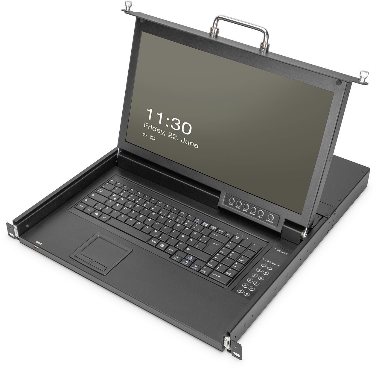 Konsola KVM Digitus KVM Digitus 17" TFT Konsole GE Tastatur