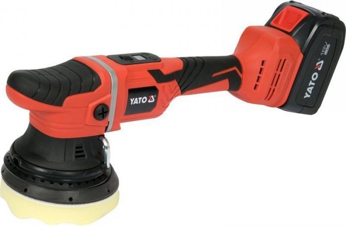Yato POLERKA ORBITALNA 125MM 18V, 4.0AH + ŁADOWARKA (1 SZT)