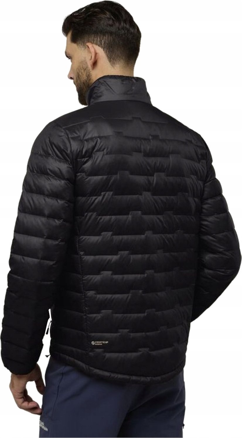 Kurtka męska Jack Wolfskin Jack Wolfskin Passamani Down M Jacket A61836-6350 Czarne XL