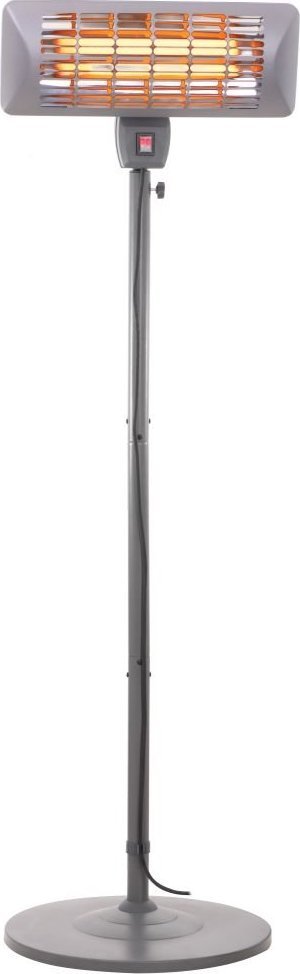 Camry Grzejnik elektryczny promiennik ciepła tarasowy ogrzewacz do patio na stojaku Camry CR 7737