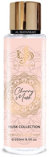 AL WATANIAH Musk Collection Cherry Musk BODY MIST 250ml
