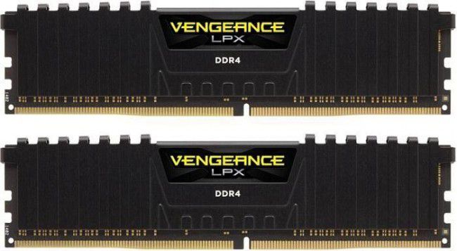Pamięć Corsair Vengeance LPX, DDR4, 16 GB, 2933MHz, CL16 (CMK16GX4M2Z2933C16)