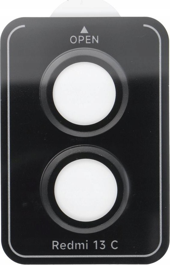 OEM Osłona aparatu PROTECTOR 9H + aplikator do XIAOMI NOTE 13 PRO 4G czarna